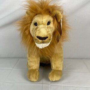 Disney's The Lion King Build-a-Bear Plush Adult Simba Lion - 17" NWT retired